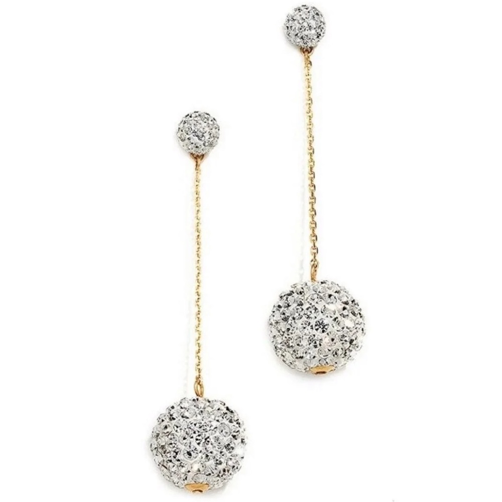 $99 Kate Spade Razzle Dazzle Crystal Linear Earrings - Picture 6 of 6